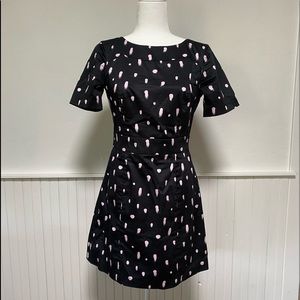 🦋French Connection Poplin Painted Dot Dress